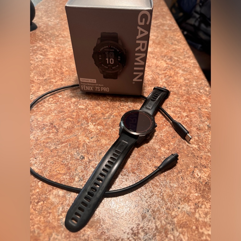 Garmin fēnix 7S Pro Sapphire Solar, Multisport GPS Smartwatch